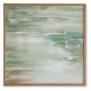 Kalene Wall Art - Green/Brown/White