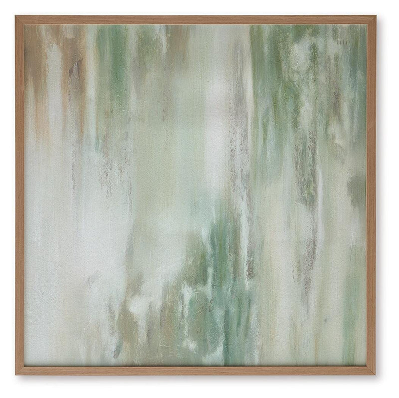 Kalene Wall Art - Green/Brown/White