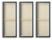 Kalene Wall Art - Black/Gray/Brown