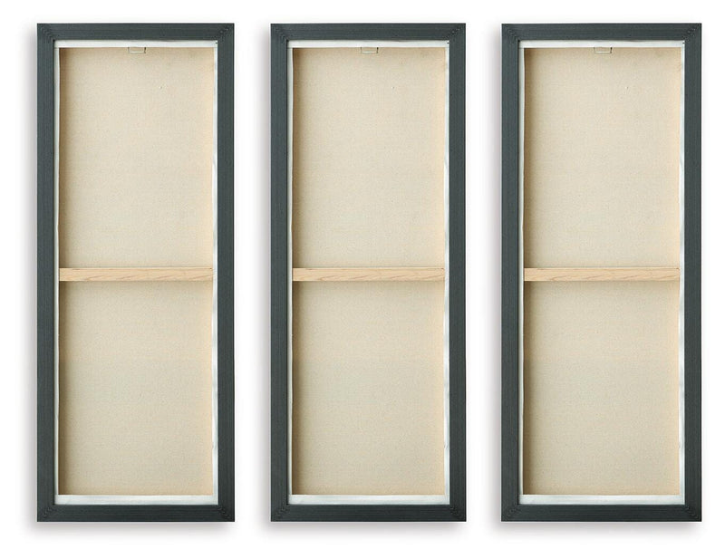 Kalene Wall Art - Black/Gray/Brown