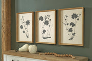 Kalene Wall Art - Linen/Black