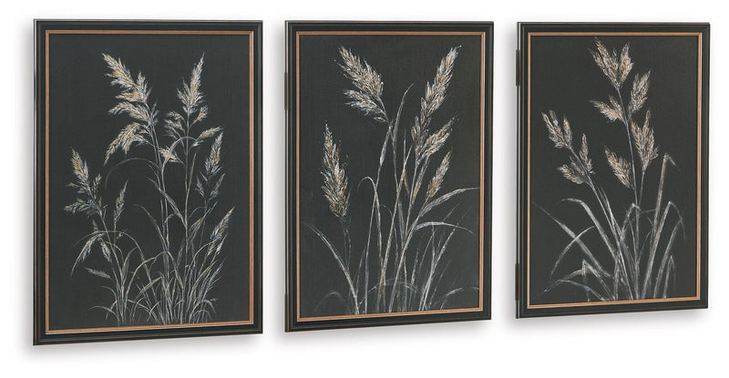 Kalene Wall Art - Black/White/Brown