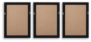 Kalene Wall Art - Black/White/Brown