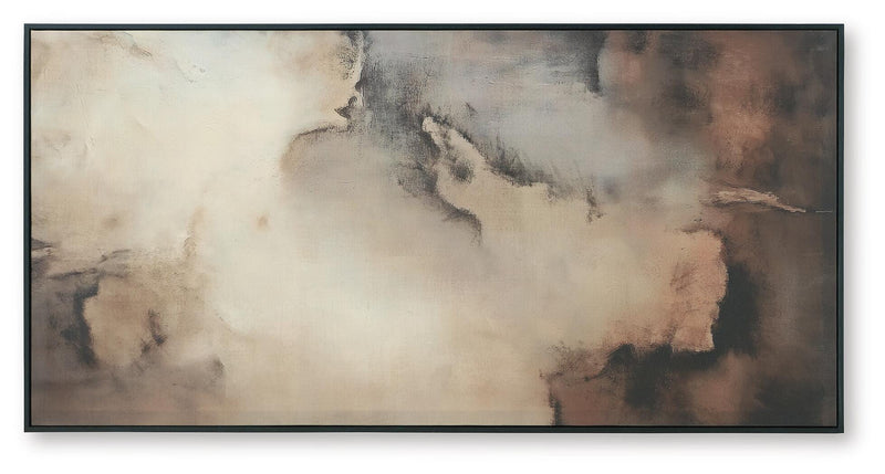 Kalene Wall Art - Brown/Black/Gray Lonnham Wall Art