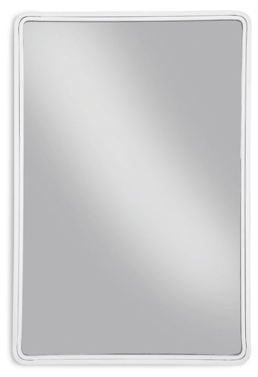 Brocky Accent Mirror White