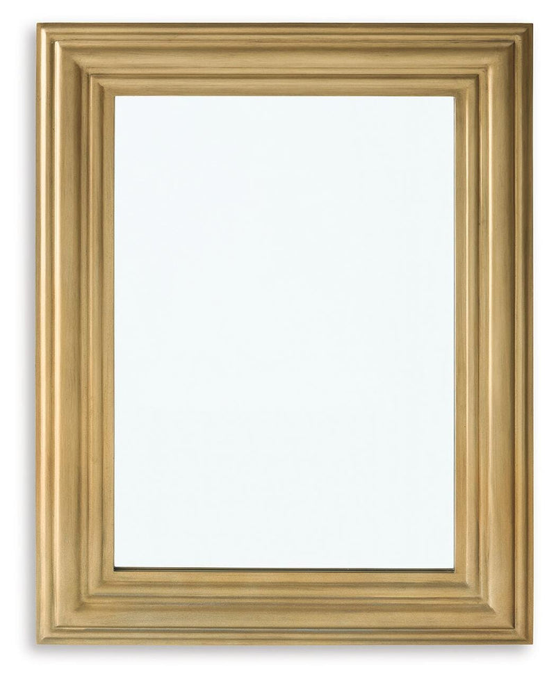 Elspeth Mirrors Keneriah Accent Mirror Gold Finish