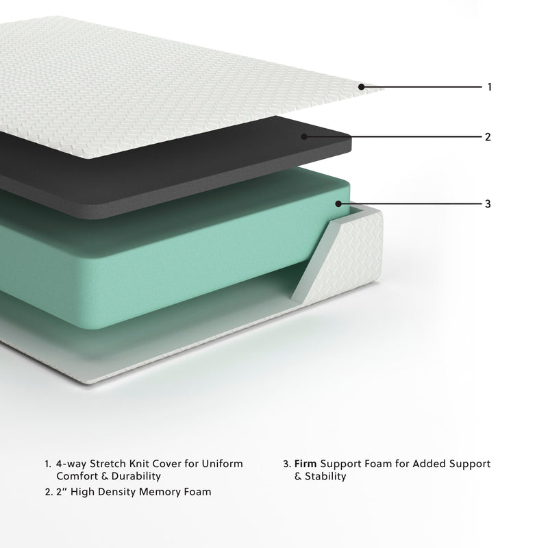 Chime 12 Inch Memory Foam Mattresses