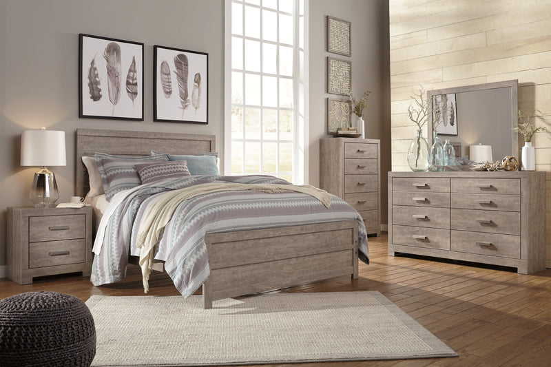 Culverbach Panel Bed, Dresser, Mirror, Chest & Nightstand, Bedroom Set