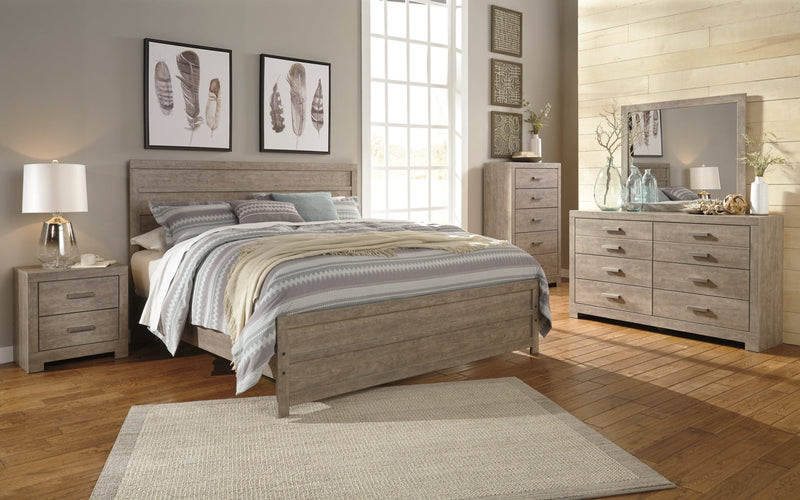 Culverbach Panel Bed, Dresser, Mirror, Chest & Nightstand, Bedroom Set
