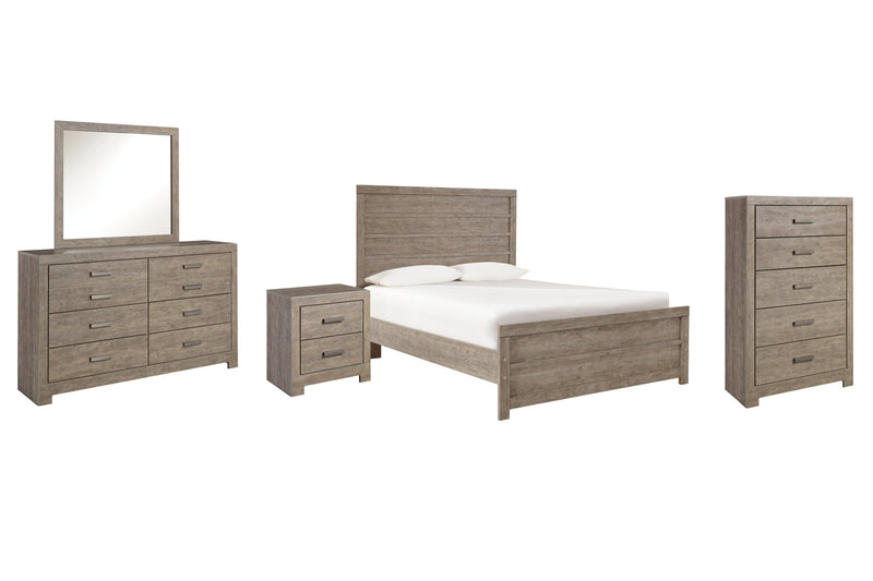 Culverbach Panel Bed, Dresser, Mirror, Chest & Nightstand, Bedroom Set