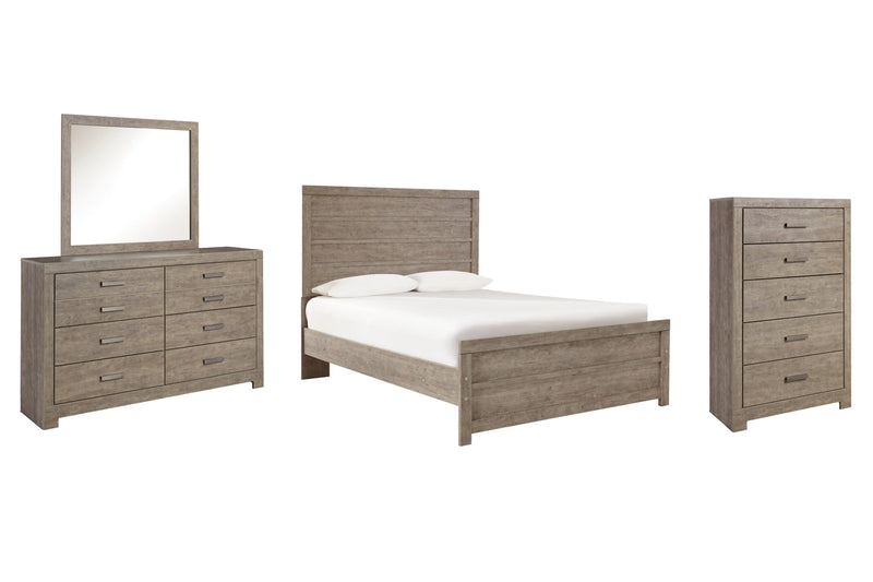 Culverbach Panel Bed, Dresser, Mirror, Chest & Nightstand, Bedroom Set