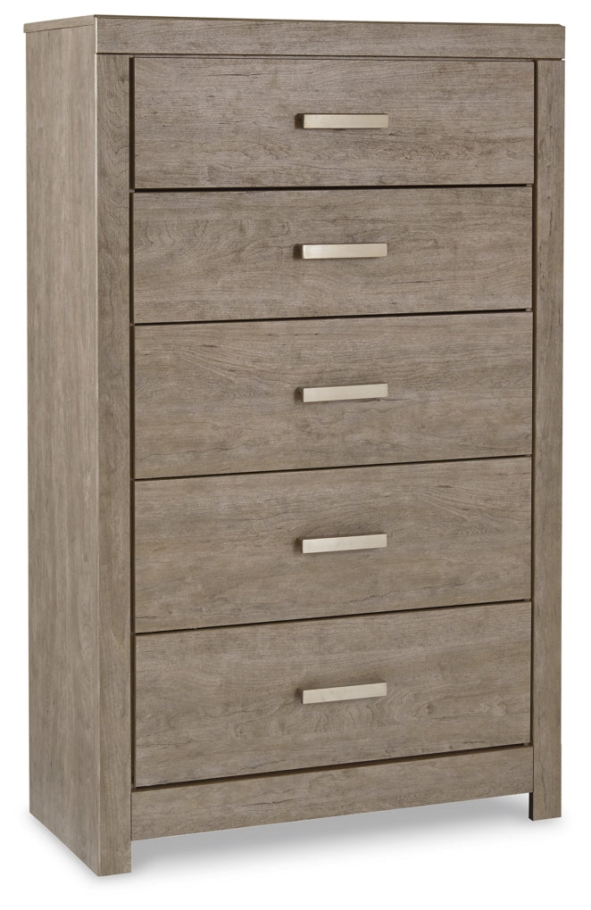 Culverbach Panel Bed, Dresser, Mirror, Chest & Nightstand, Bedroom Set