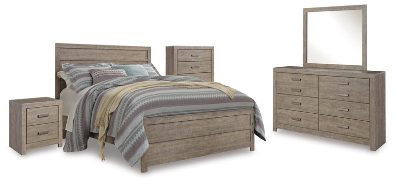 Culverbach Panel Bed, Dresser, Mirror, Chest & Nightstand, Bedroom Set