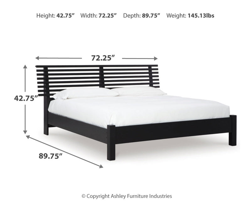 Danziar Bed, Dresser, Mirror, Chest & Nightstand, Bedroom Set