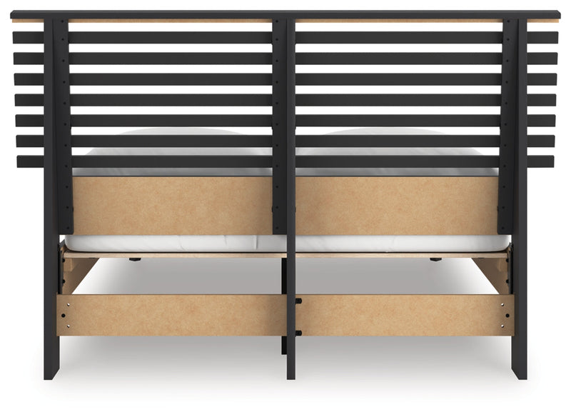 Danziar Panel Bed