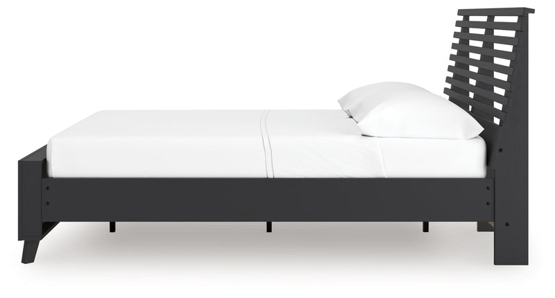 Danziar Panel Bed