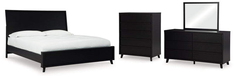 Danziar Bed, Dresser, Mirror, Chest & Nightstand, Bedroom Set
