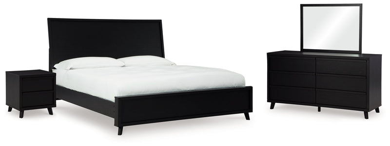Danziar Bed, Dresser, Mirror, Chest & Nightstand, Bedroom Set