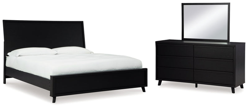 Danziar Bed, Dresser, Mirror, Chest & Nightstand, Bedroom Set