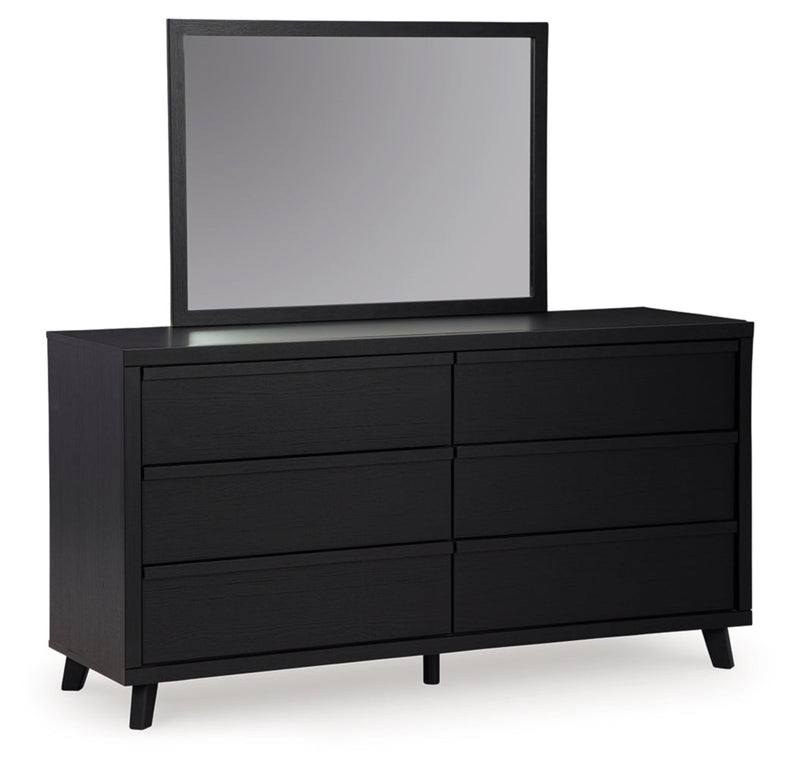 Danziar Bed, Dresser, Mirror, Chest & Nightstand, Bedroom Set