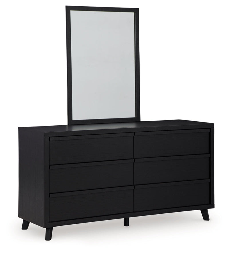 Danziar Bed, Dresser, Mirror, Chest & Nightstand, Bedroom Set