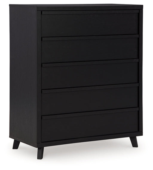Danziar Five Drawer Wide Chest Default Title