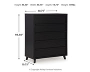 Danziar Bed, Dresser, Mirror, Chest & Nightstand, Bedroom Set