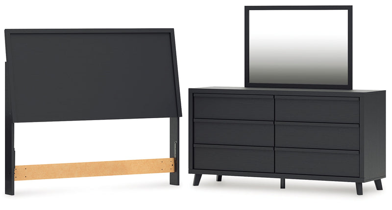 Danziar Bed, Dresser, Mirror, Chest & Nightstand, Bedroom Set