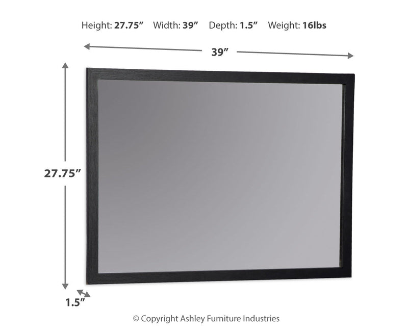 Danziar Bedroom Mirror