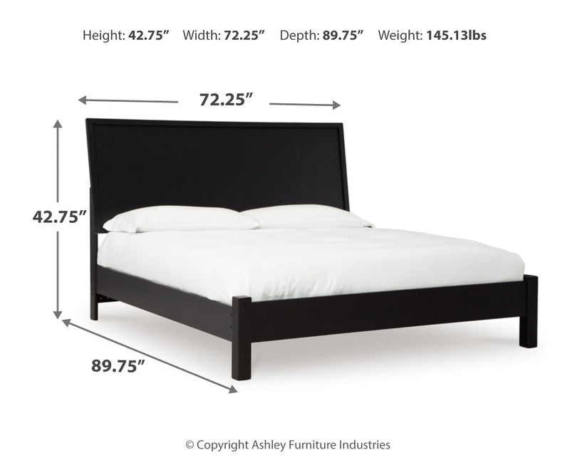 Danziar Bed, Dresser, Mirror, Chest & Nightstand, Bedroom Set