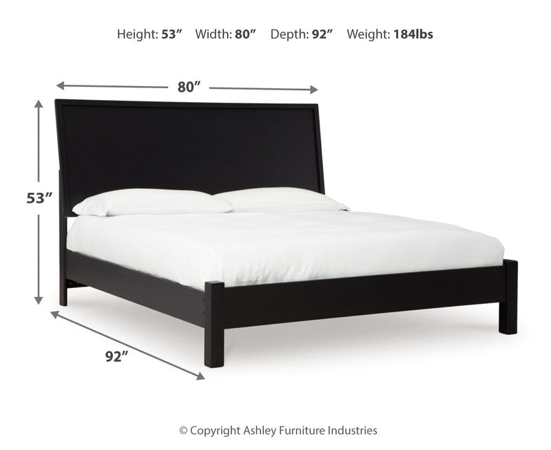 Danziar Bed, Dresser, Mirror, Chest & Nightstand, Bedroom Set