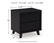Danziar Bed, Dresser, Mirror, Chest & Nightstand, Bedroom Set