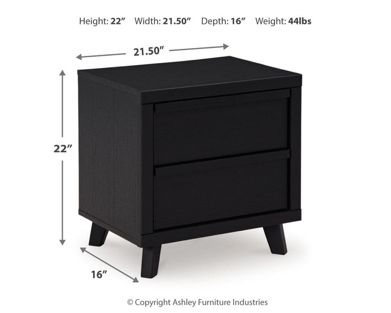 Danziar Bed, Dresser, Mirror, Chest & Nightstand, Bedroom Set