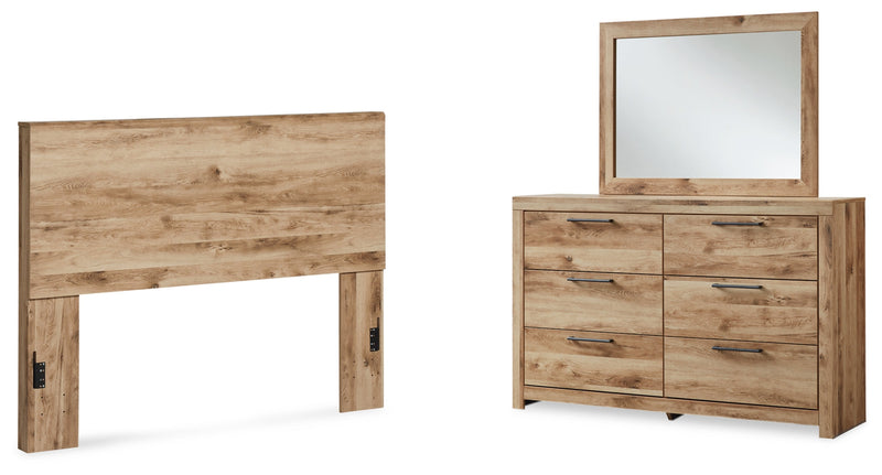 Hyanna Panel Bed, Dresser, Mirror, Chest & Nightstand, Bedroom Set