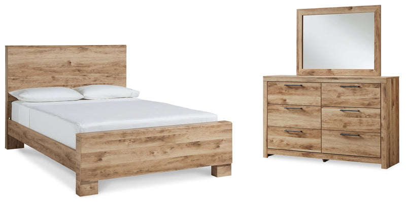 Hyanna Panel Bed, Dresser, Mirror, Chest & Nightstand, Bedroom Set