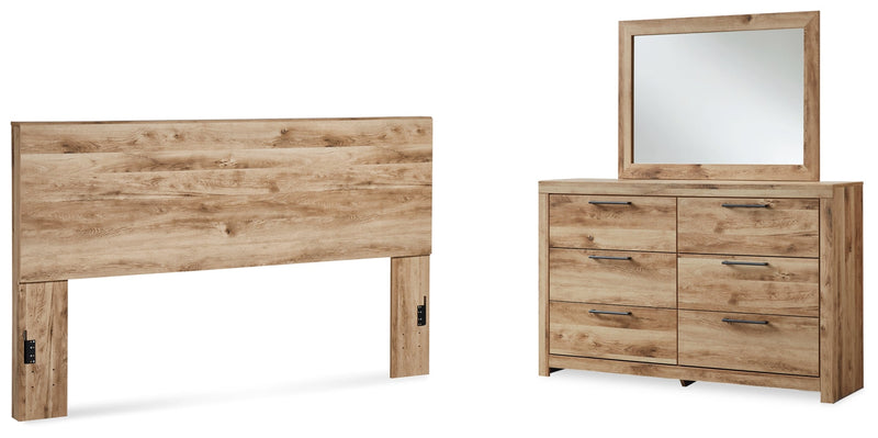 Hyanna Panel Bed, Dresser, Mirror, Chest & Nightstand, Bedroom Set
