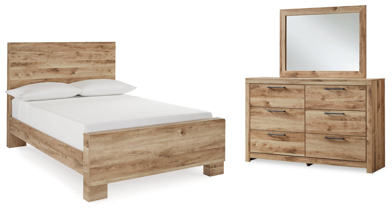 Hyanna Panel Bed, Dresser, Mirror, Chest & Nightstand, Bedroom Set