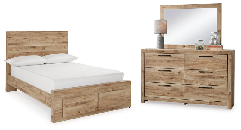 Hyanna Panel Bed, Dresser, Mirror, Chest & Nightstand, Bedroom Set