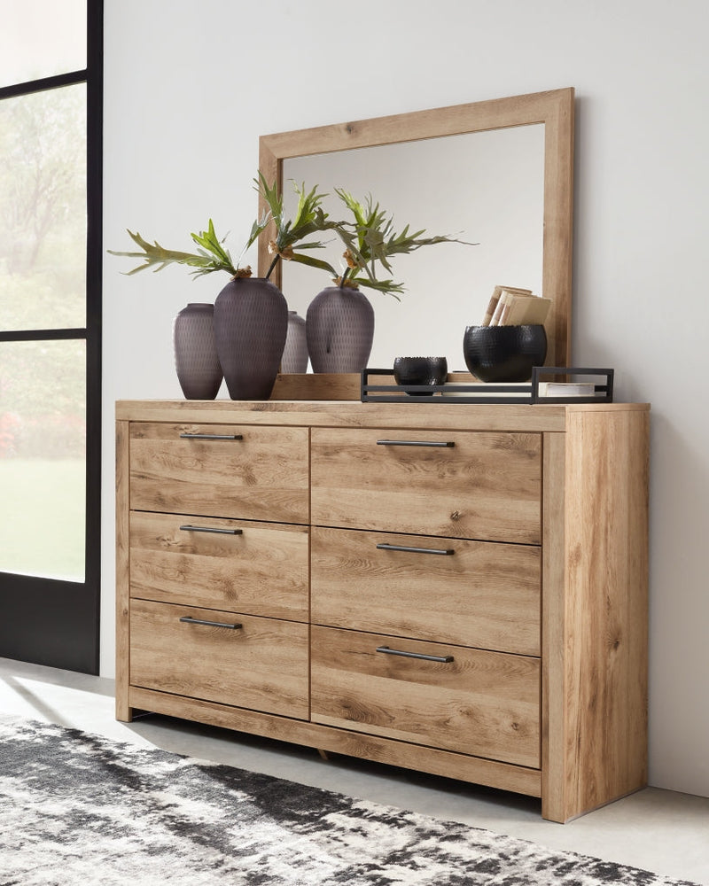 Hyanna Panel Bed, Dresser, Mirror, Chest & Nightstand, Bedroom Set
