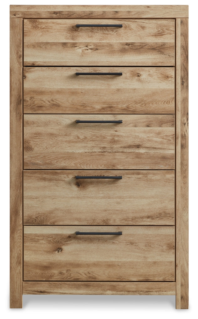 Hyanna Panel Bed, Dresser, Mirror, Chest & Nightstand, Bedroom Set