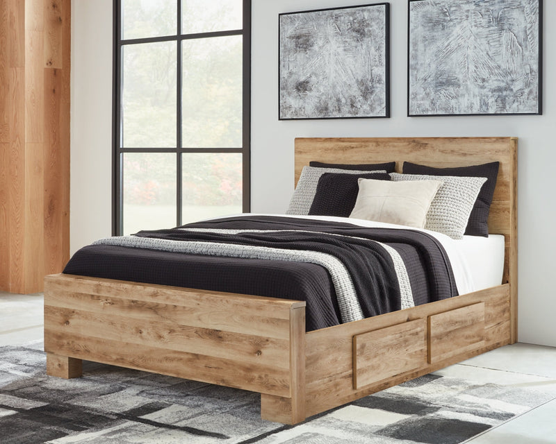 Hyanna Panel Bed, Dresser, Mirror, Chest & Nightstand, Bedroom Set