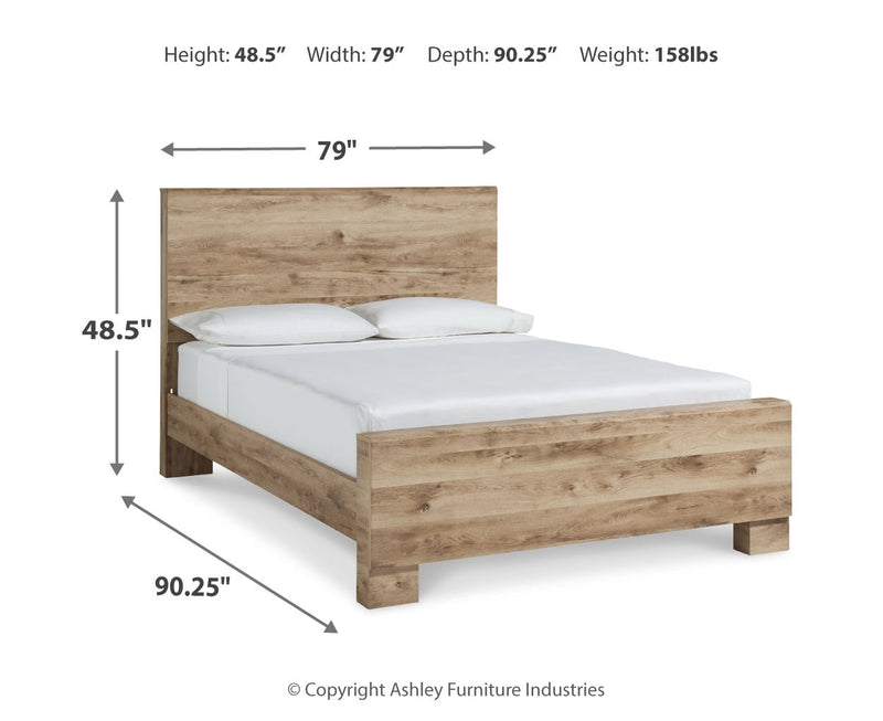 Hyanna Panel Bed, Dresser, Mirror, Chest & Nightstand, Bedroom Set