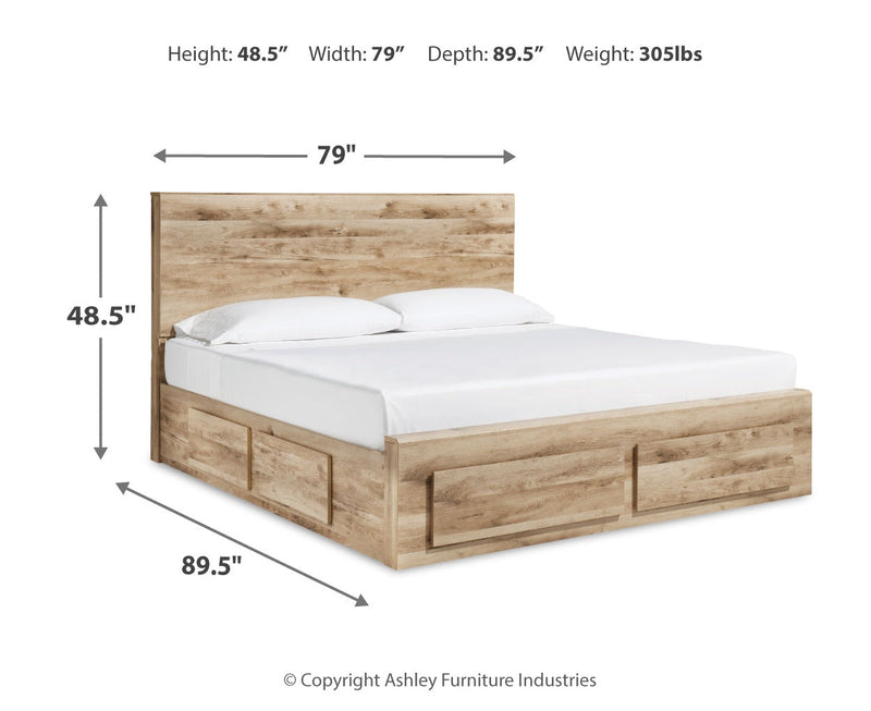Hyanna Panel Bed, Dresser, Mirror, Chest & Nightstand, Bedroom Set