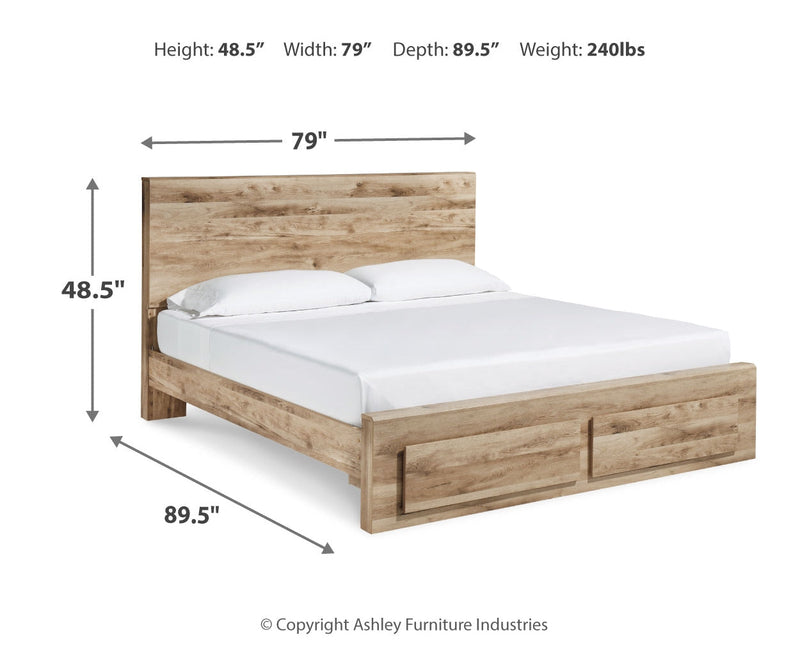Hyanna Panel Bed, Dresser, Mirror, Chest & Nightstand, Bedroom Set