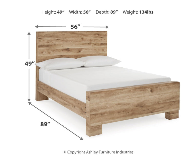 Hyanna Panel Bed, Dresser, Mirror, Chest & Nightstand, Bedroom Set
