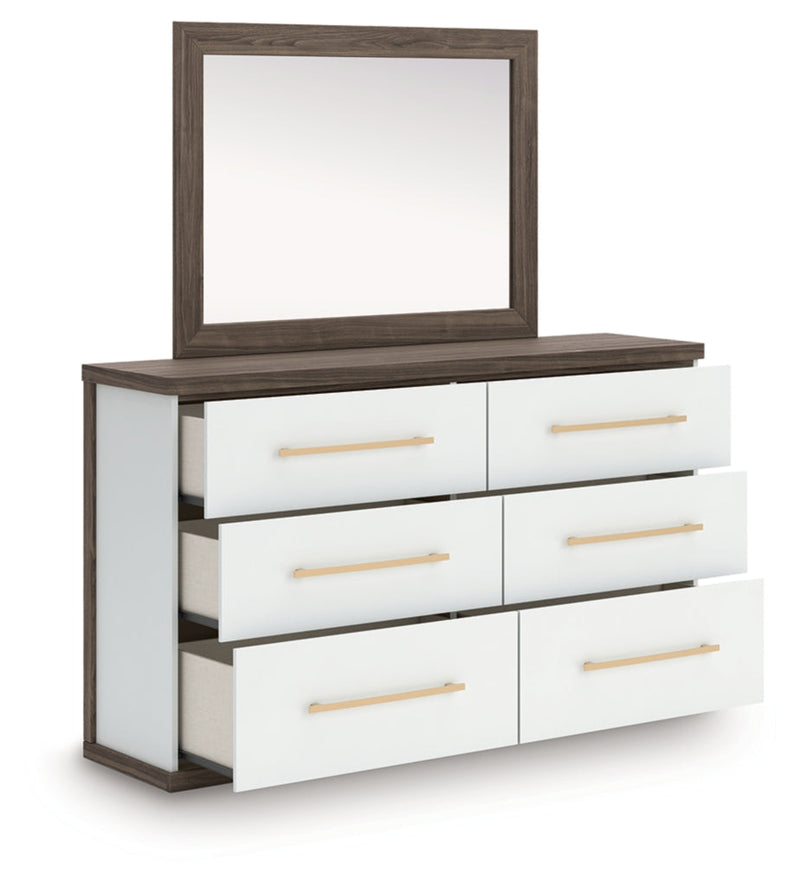 Mazilar Dresser and Mirror