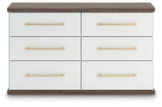 Mazilar Six Drawer Dresser