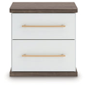 Mazilar Two Drawer Night Stand