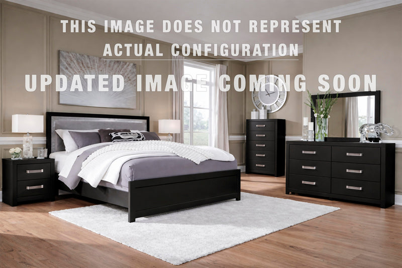 Maeling Beds Full Black