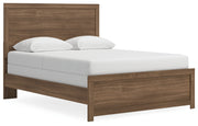 Jonnifer Bed Queen Panel Bed Auburn